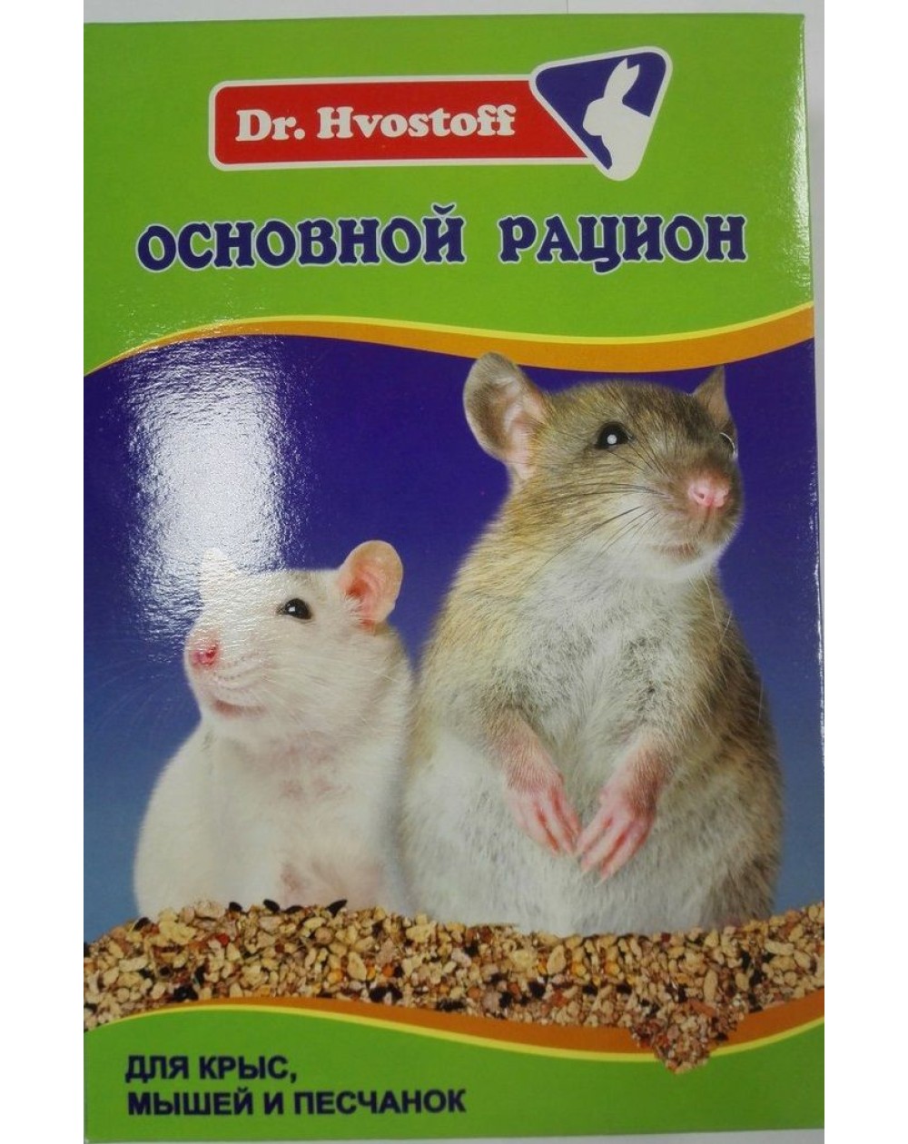 предпросмотр Корм Dr.Hvostoff для крыс, мышей и песчанок, 600 мл 2